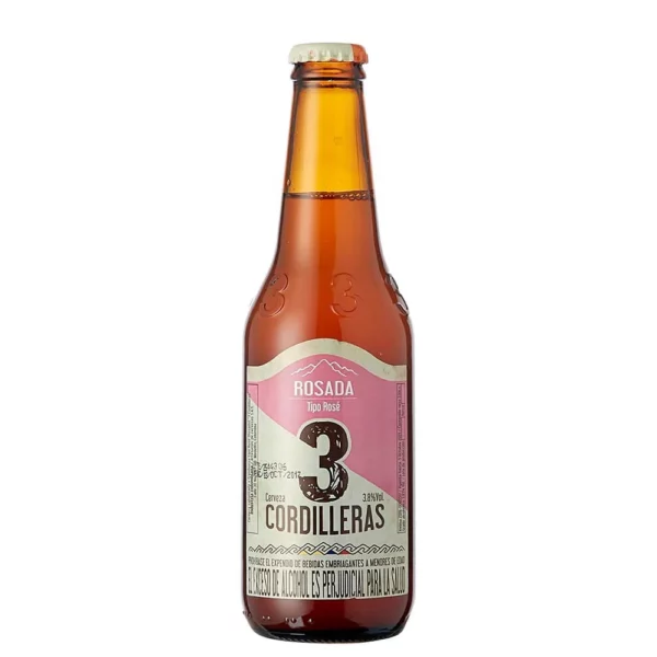 CERVEZA 3 CORDILLERAS ROSE 300 ML